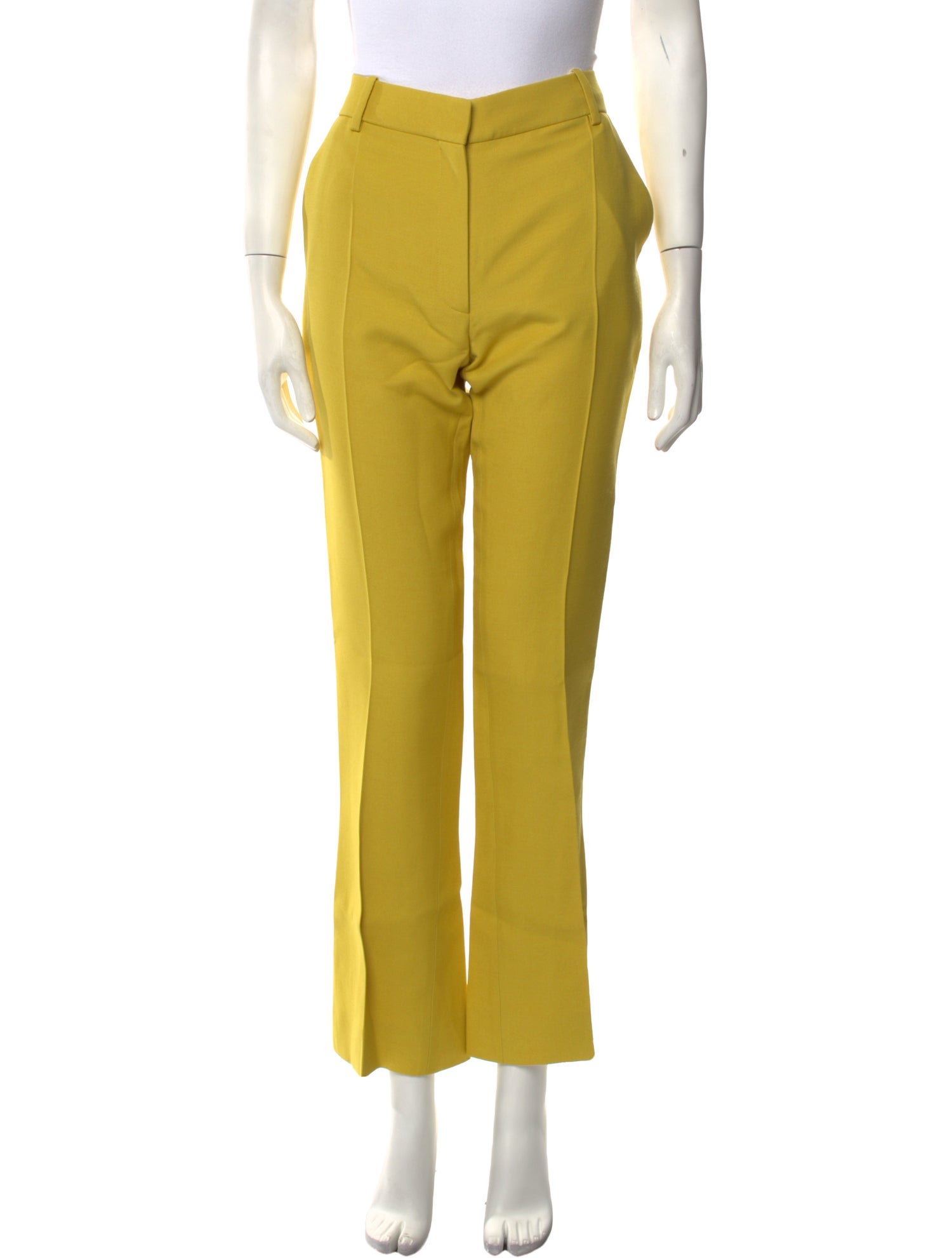 Valentino Virgin Wool Straight Leg Pants